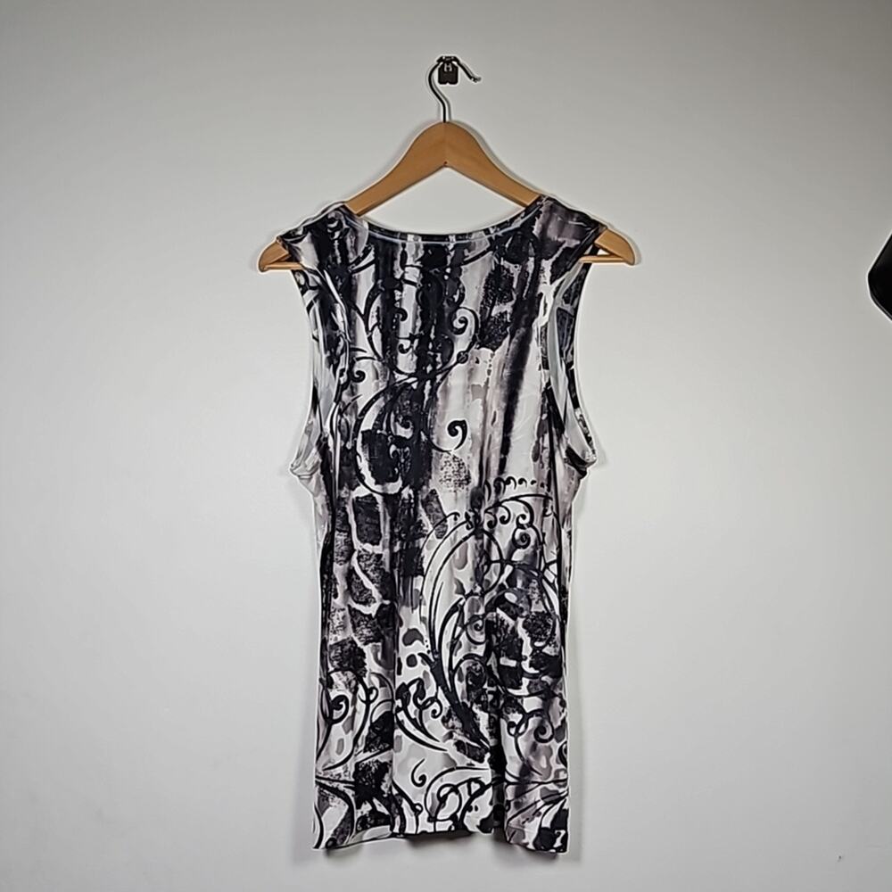 Unity One World Tank Top Size L Boho Sleeveless S… - image 3